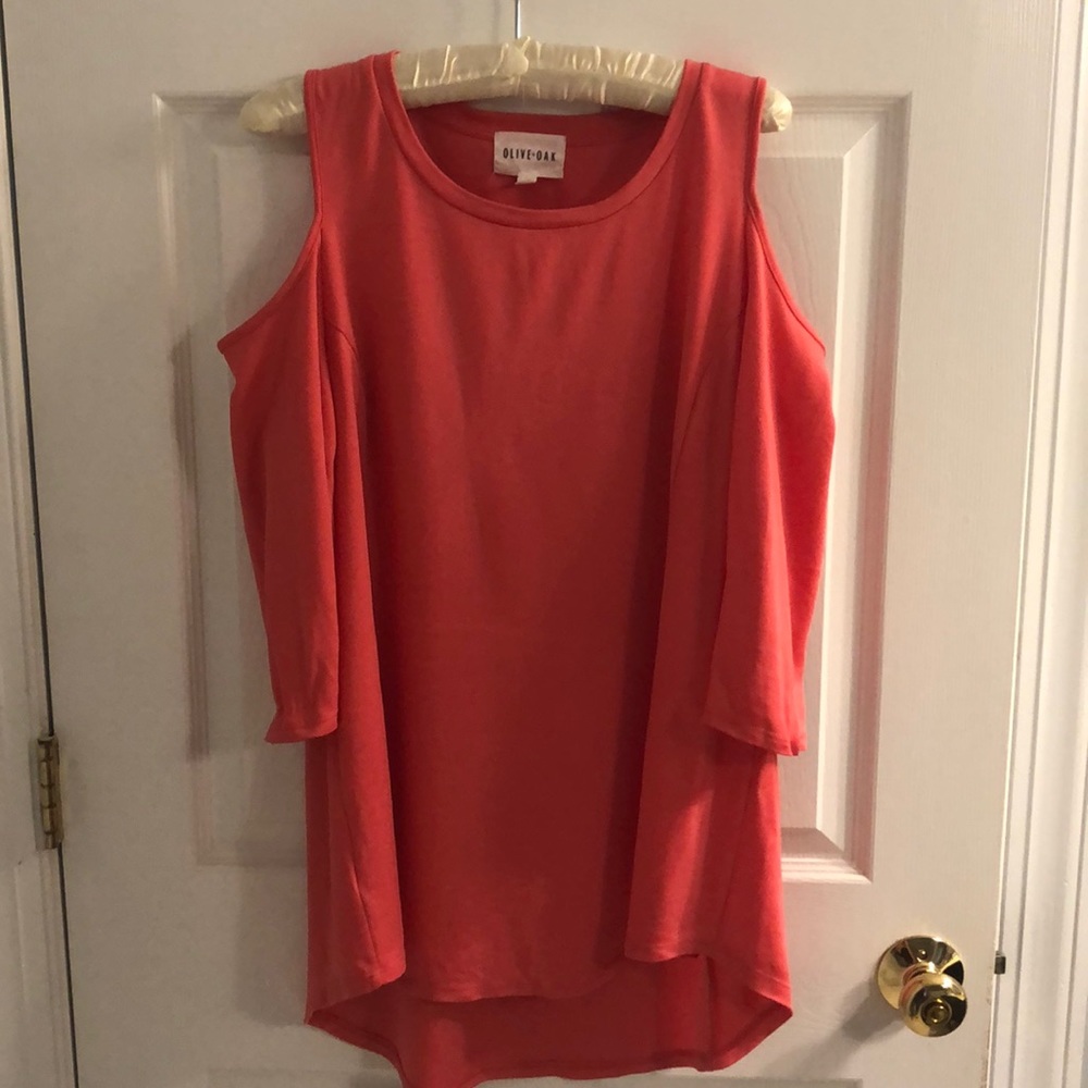 Coral cold shoulder fun!